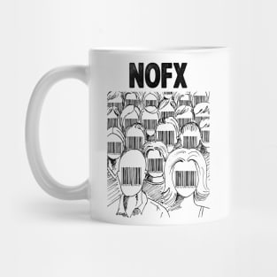 Barcode face NOFX Mug